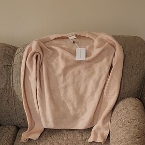 Lovers + Friends Alayah Blush Knit Top